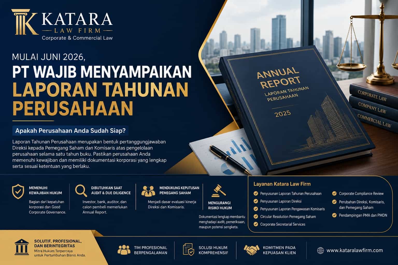 Annual Report Perusahaan: Kewajiban, Manfaat, dan Risiko Hukum Jika Tidak Dipenuhi